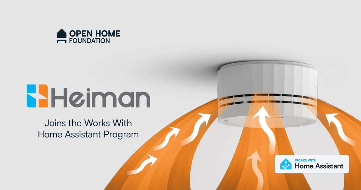 Heiman joins Works with Home Assistant